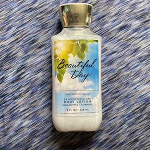 Bath and body works “beautiful day” body lotion